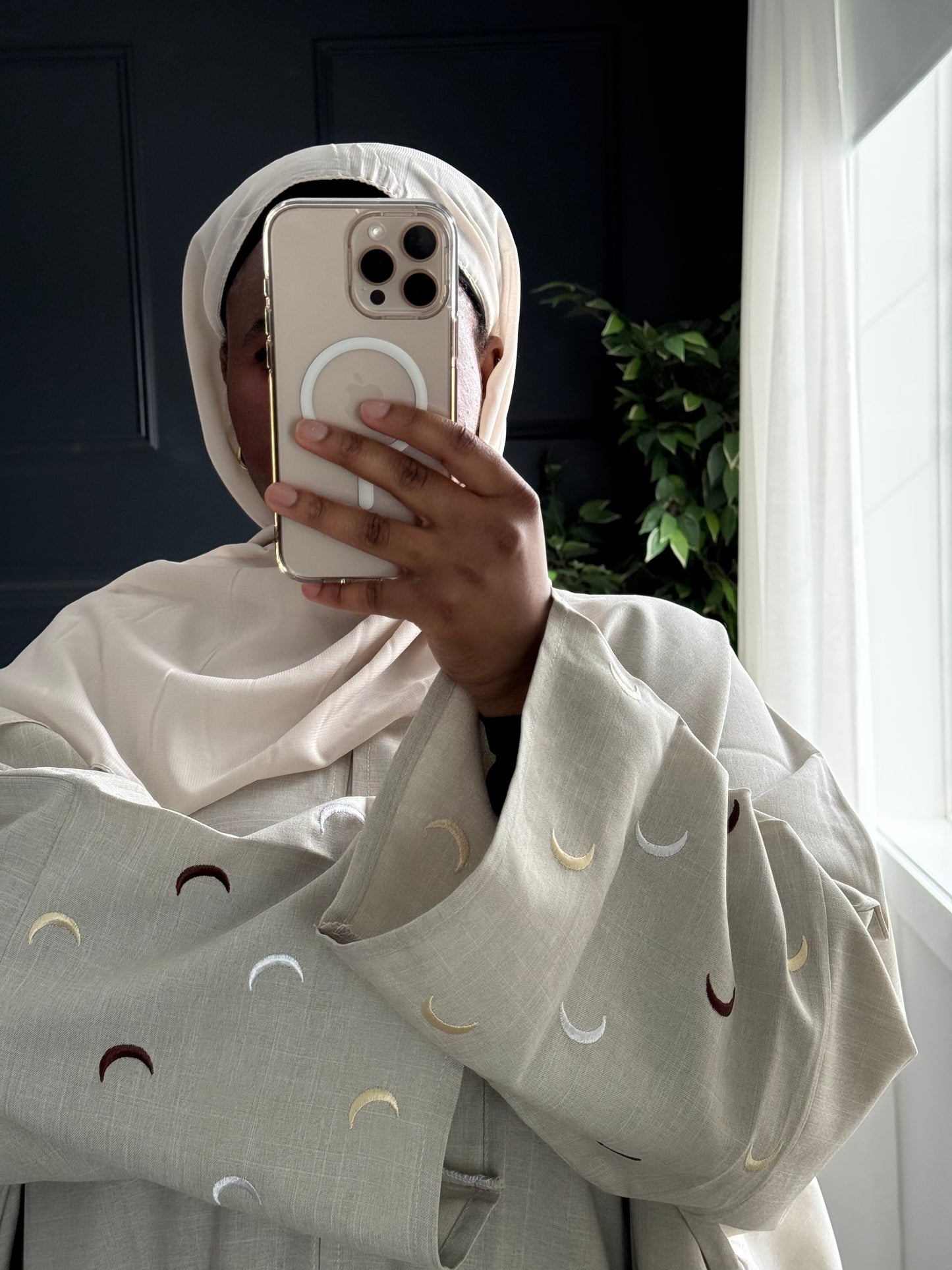 Abaya 0030 - grey