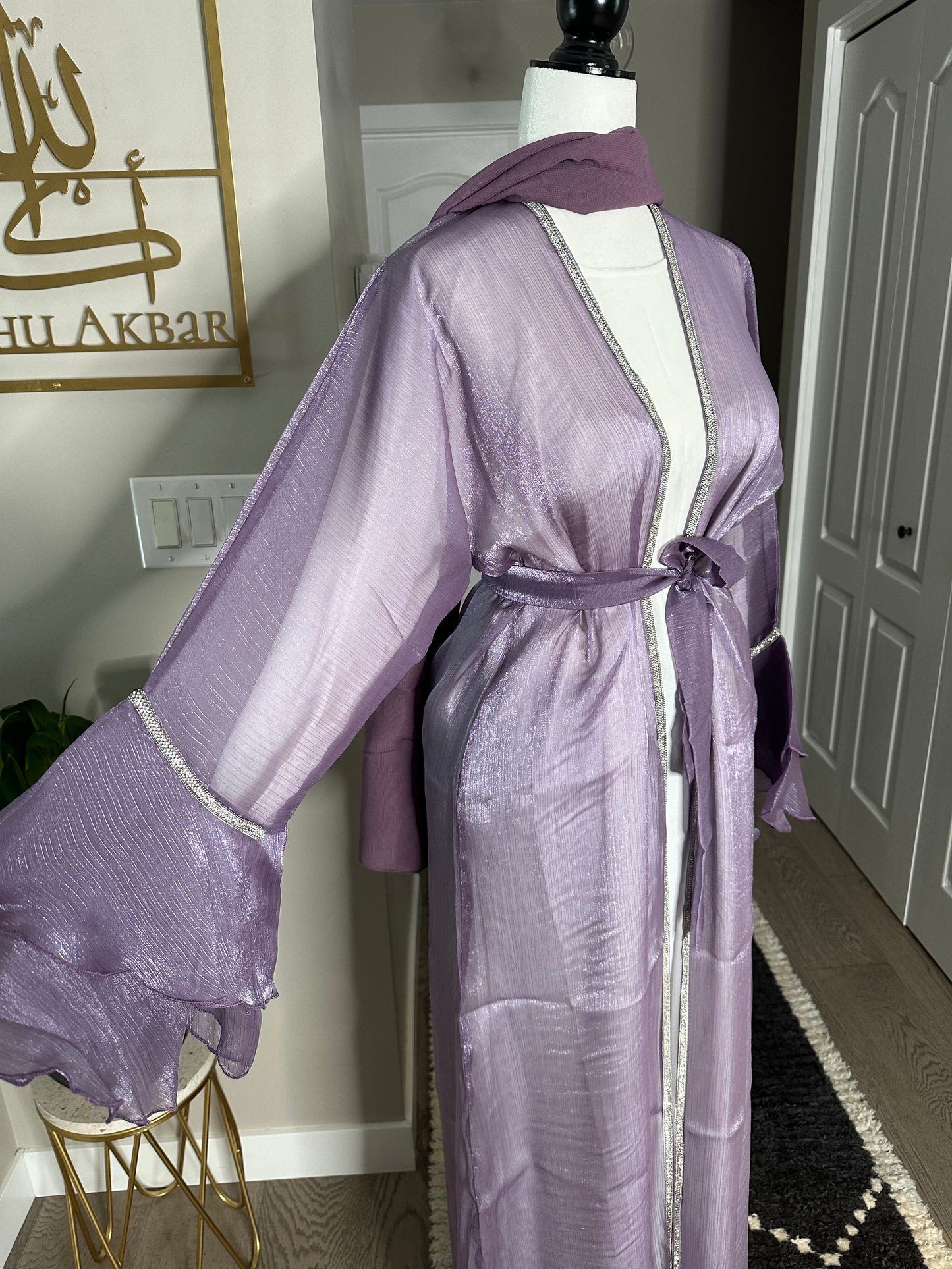 Abaya Naematu - lavender