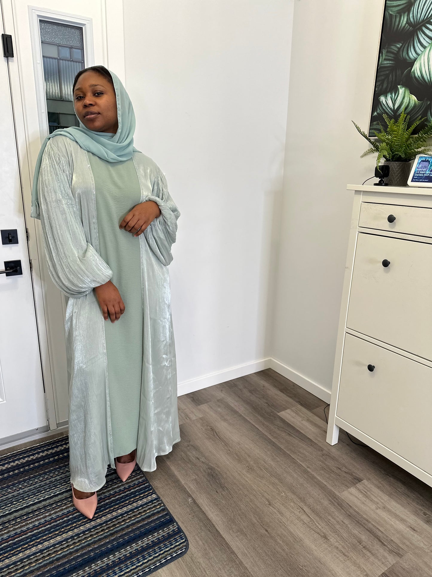 Abaya Rashida - Green