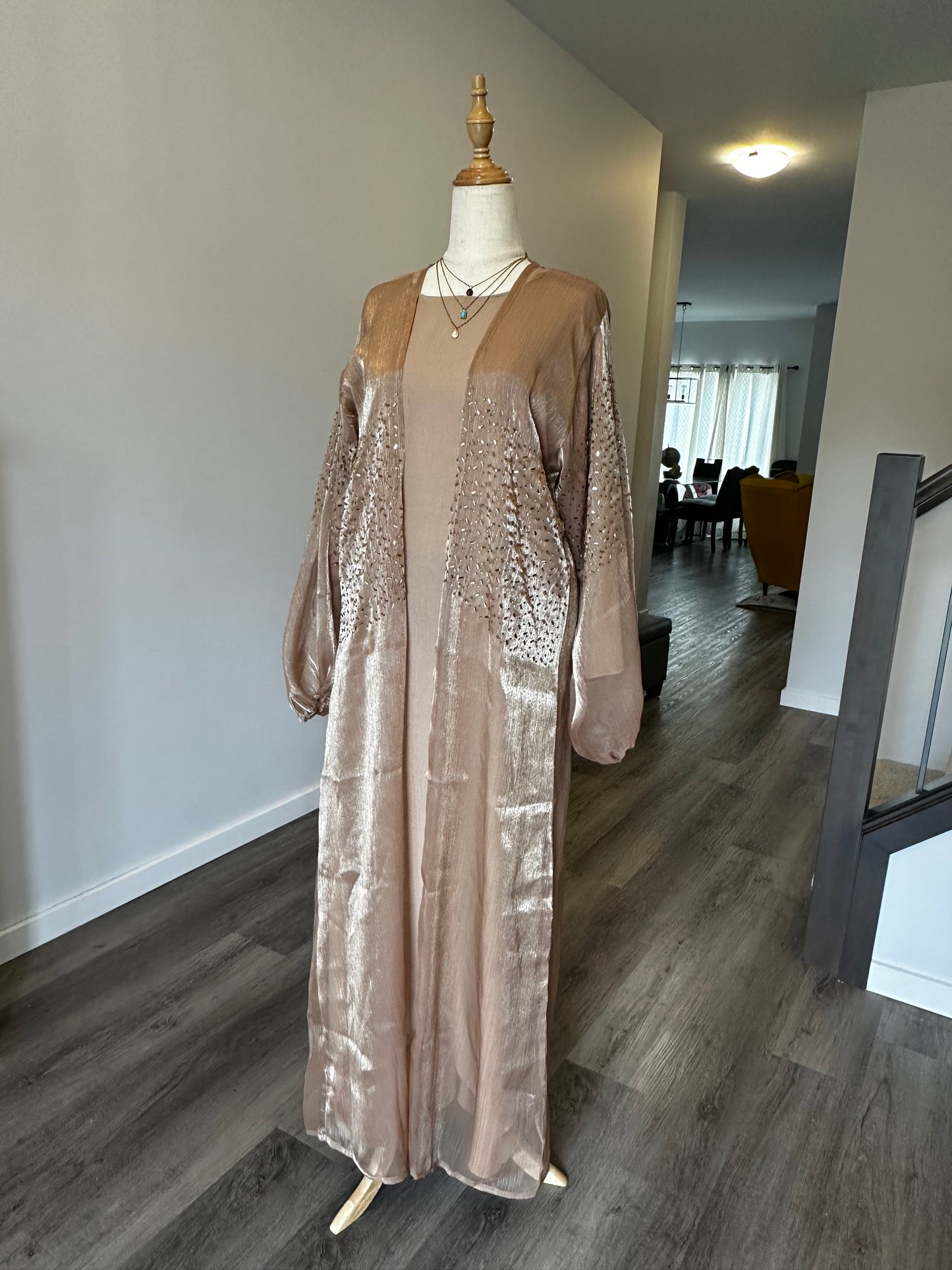 Abaya Zainab - gold