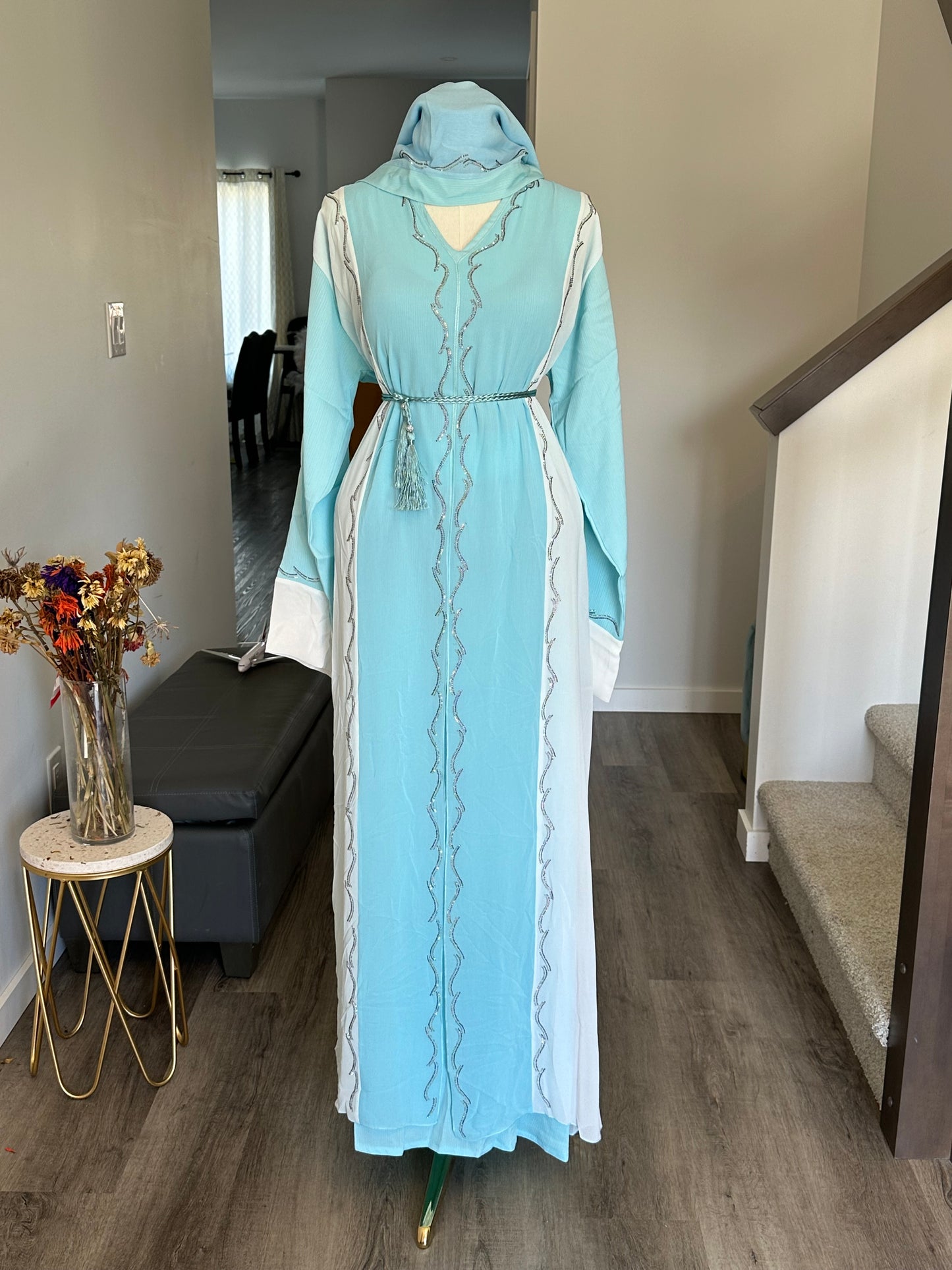 Abaya Farida - blue