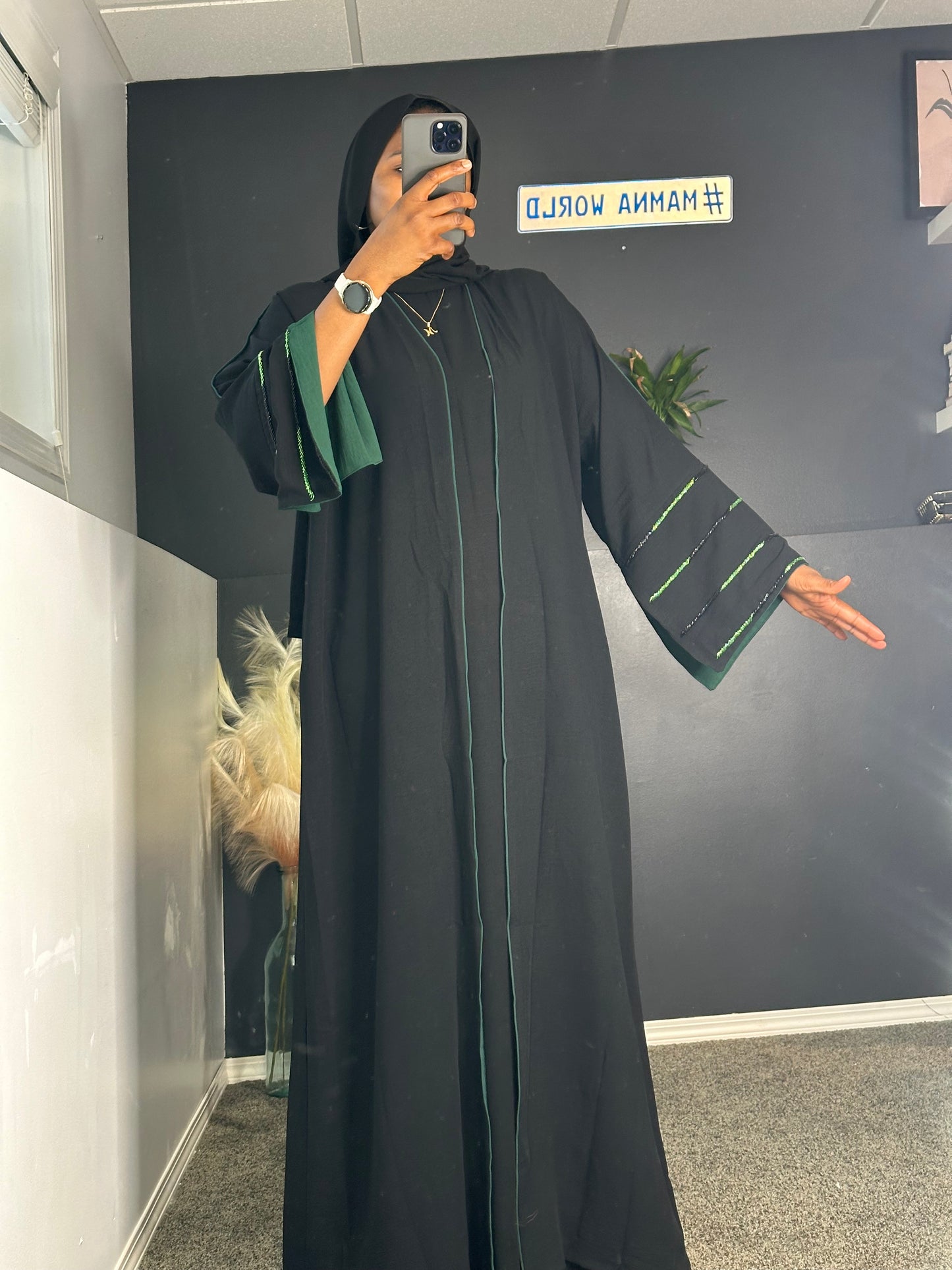 Abaya Michlina - black