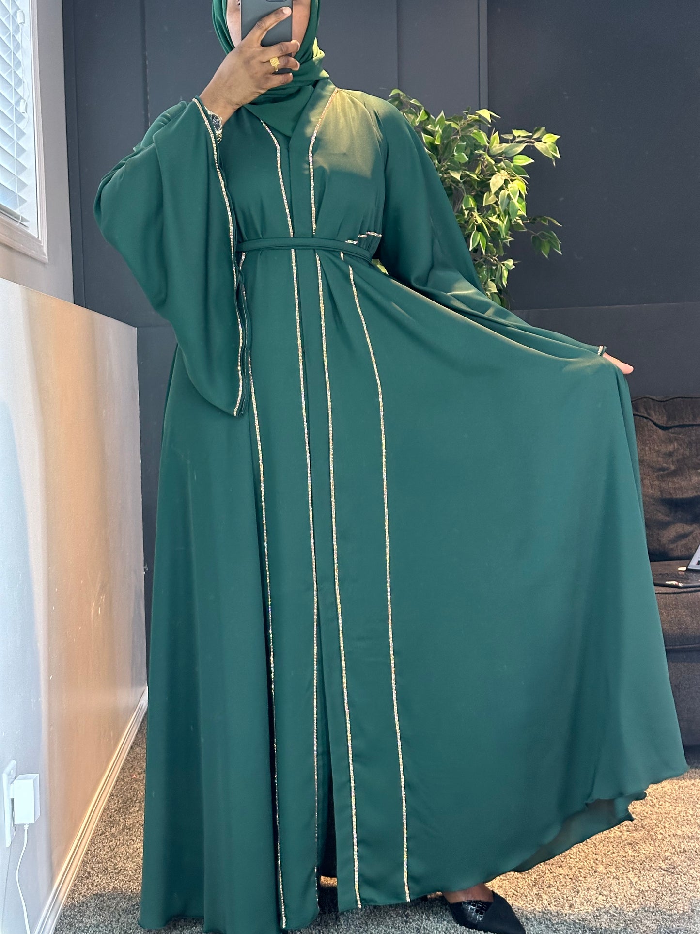 Abaya Safiya - green