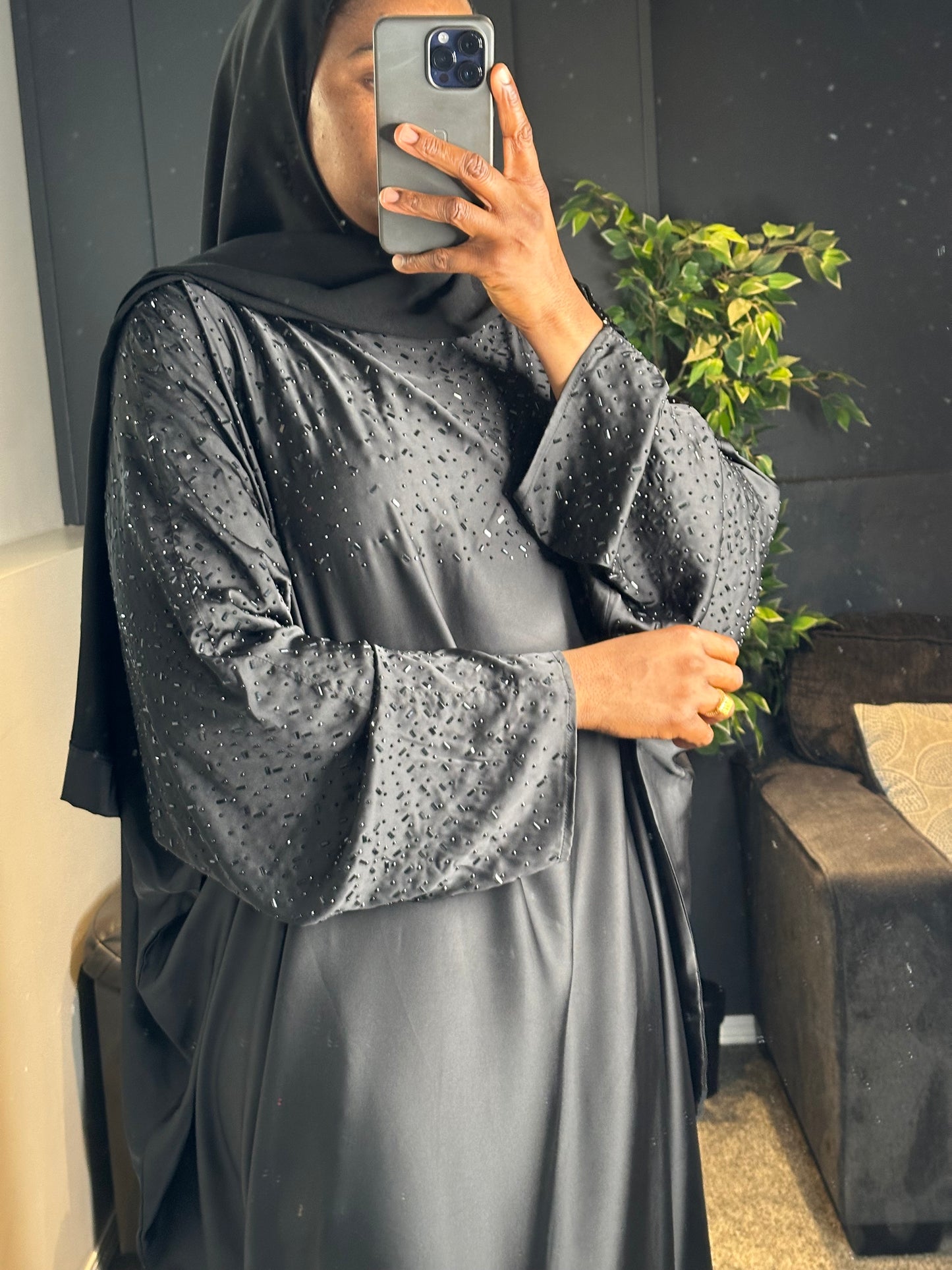 Abaya Saidah - Black