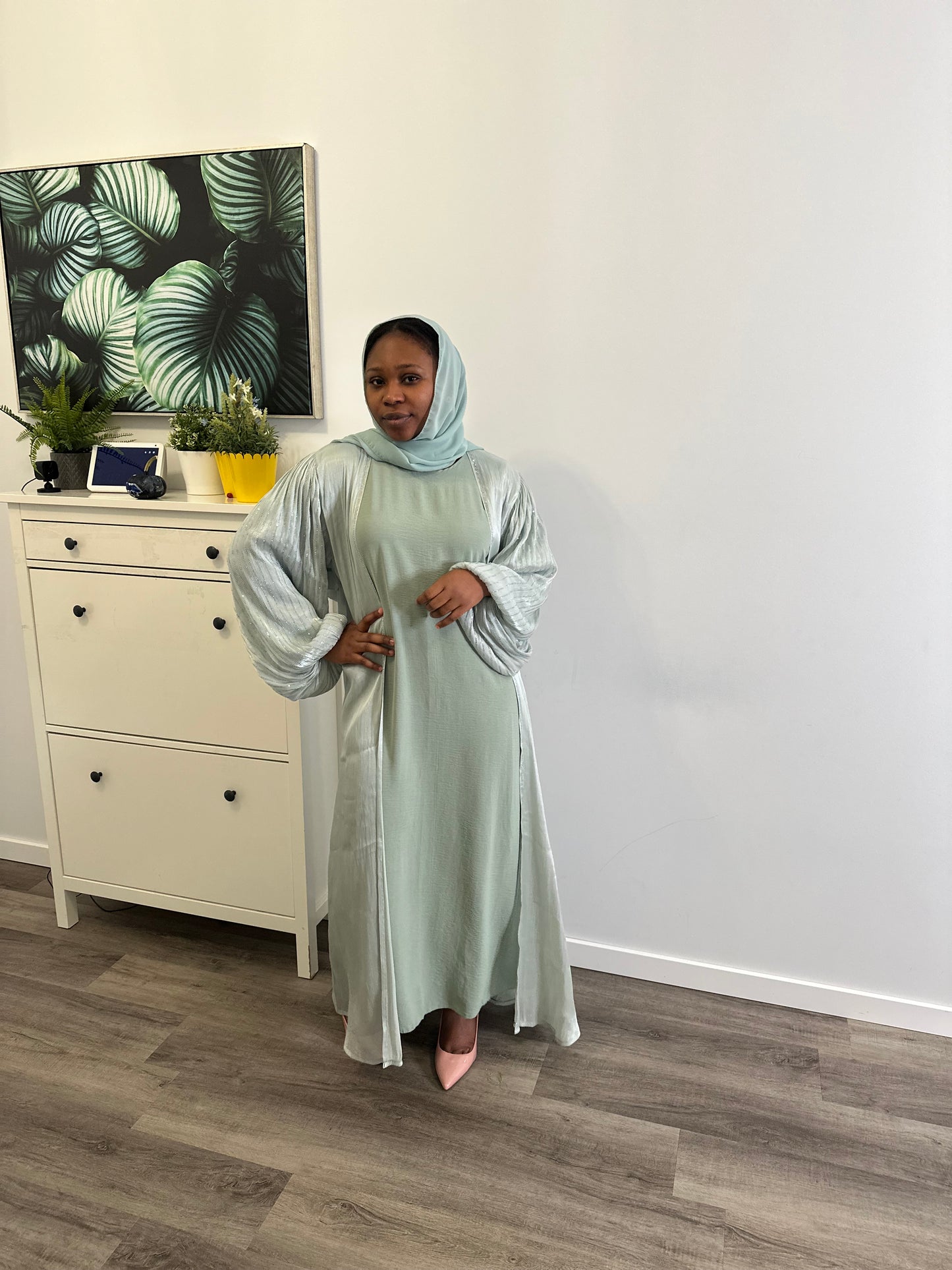 Abaya Rashida - Green