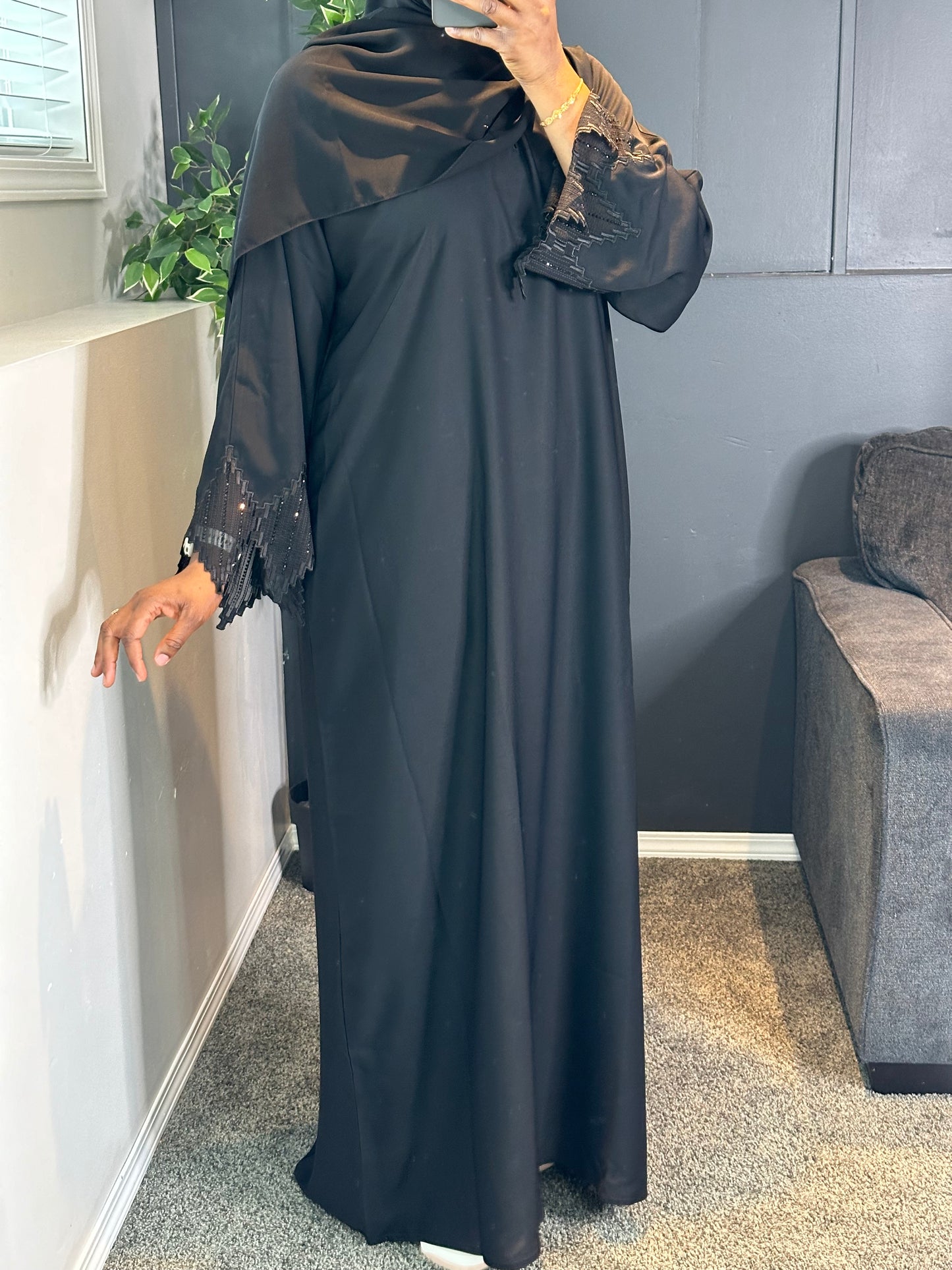 Abaya Shakira - black