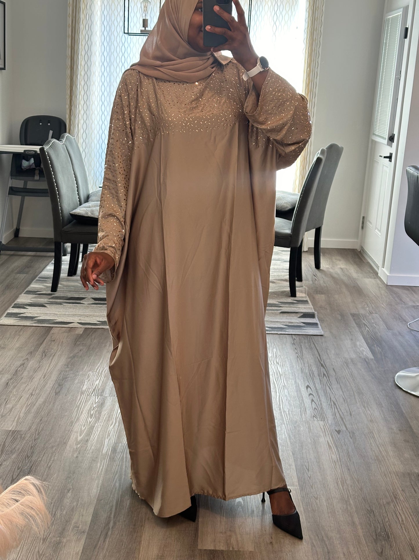 Abaya Saidah - Nude