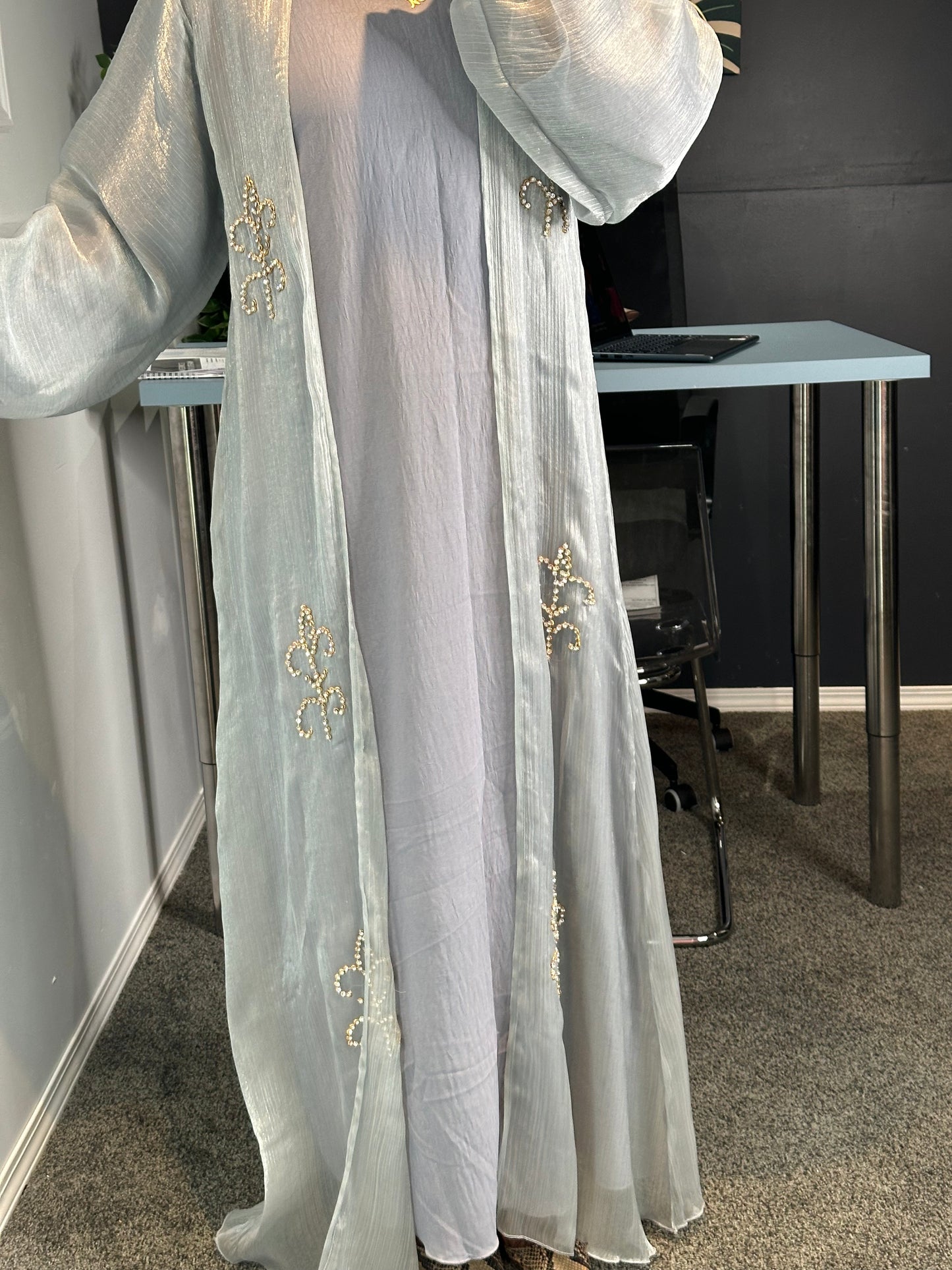 Abaya Rahma - grey