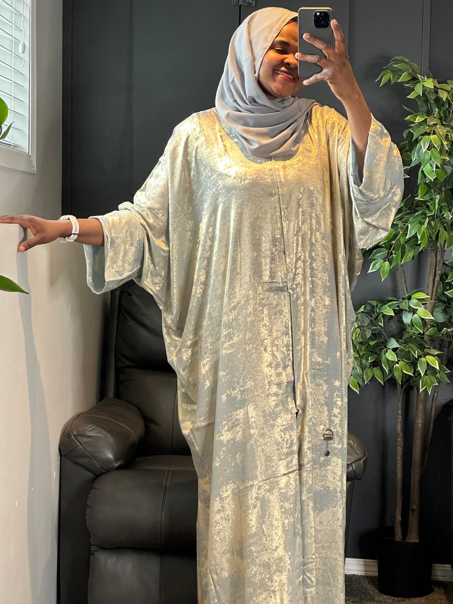 Abaya Nuriya - Gold