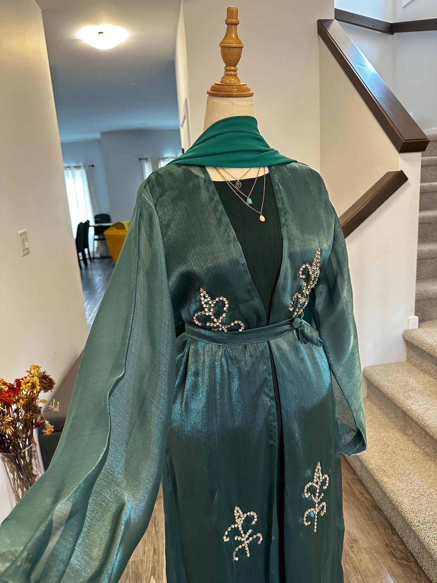 Abaya Rahma - green