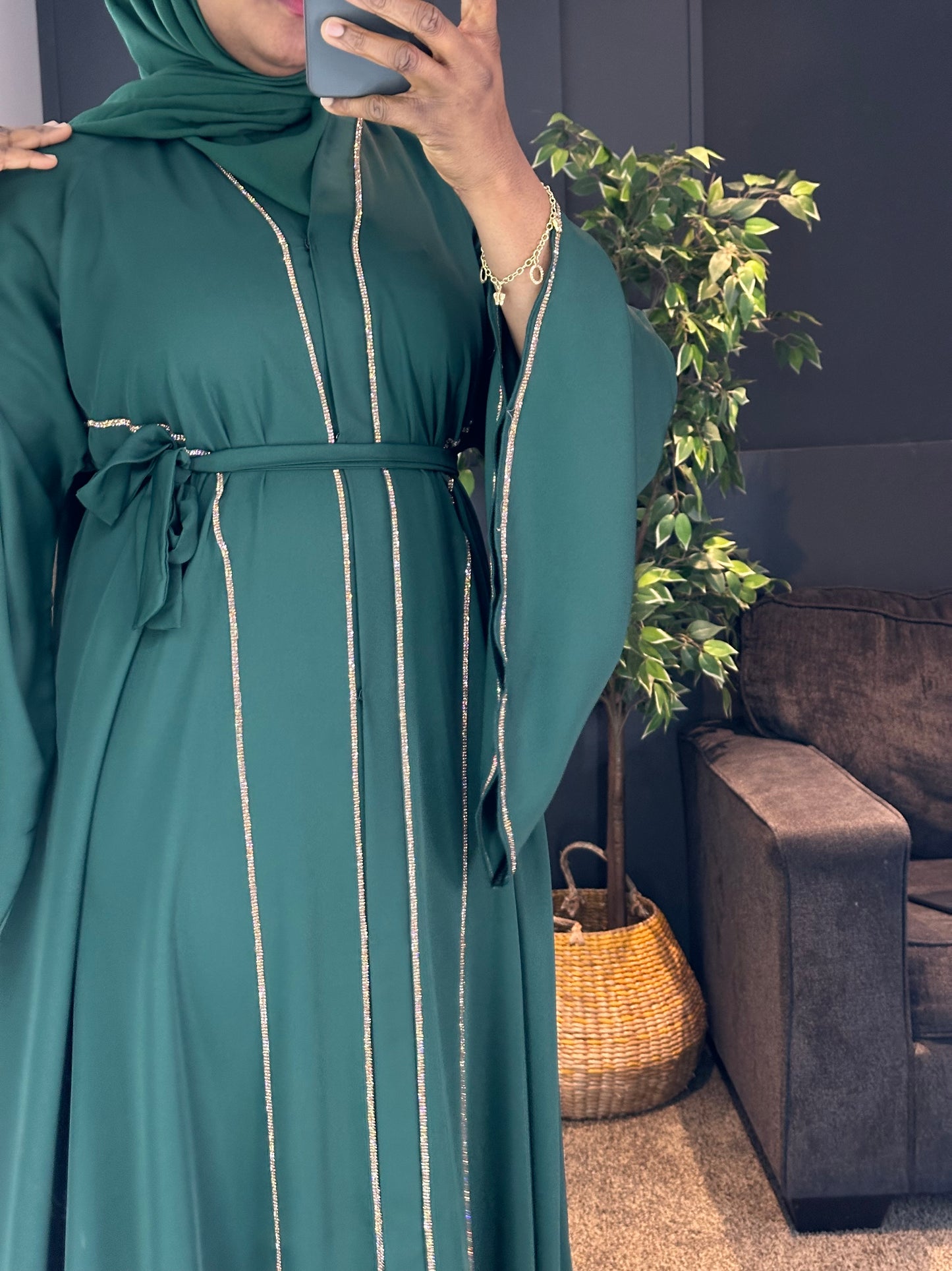 Abaya Safiya - green