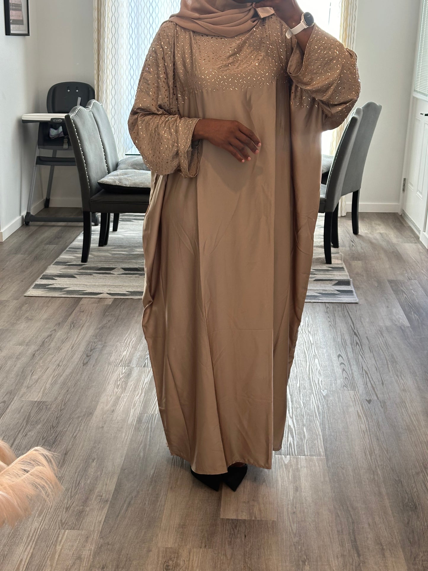 Abaya Saidah - Nude