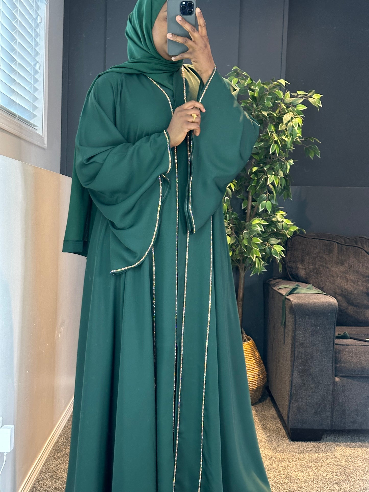 Abaya Safiya - green