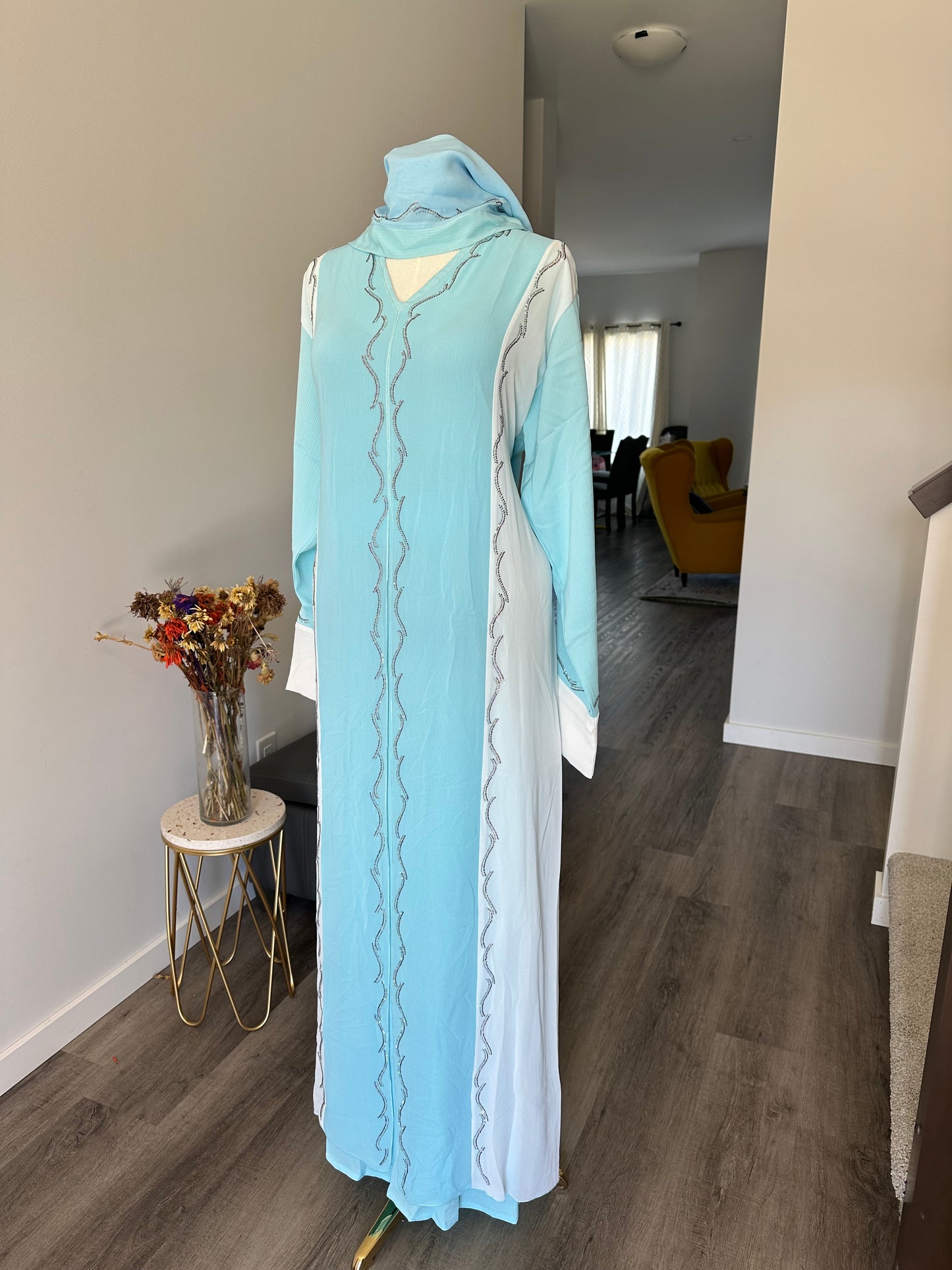 Abaya Farida - blue