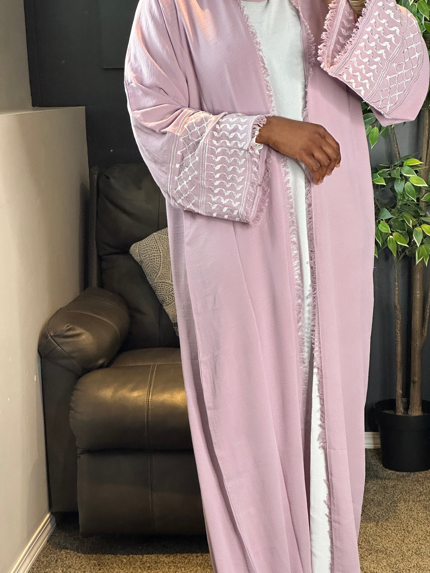 Abaya Adilah - pink