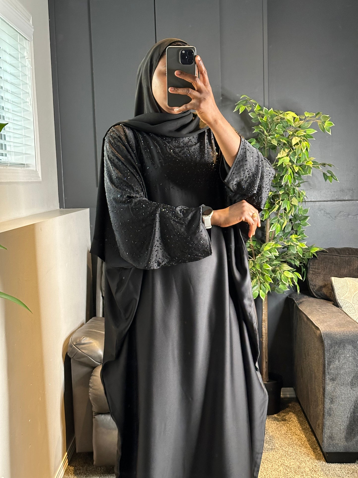 Abaya Saidah - Black