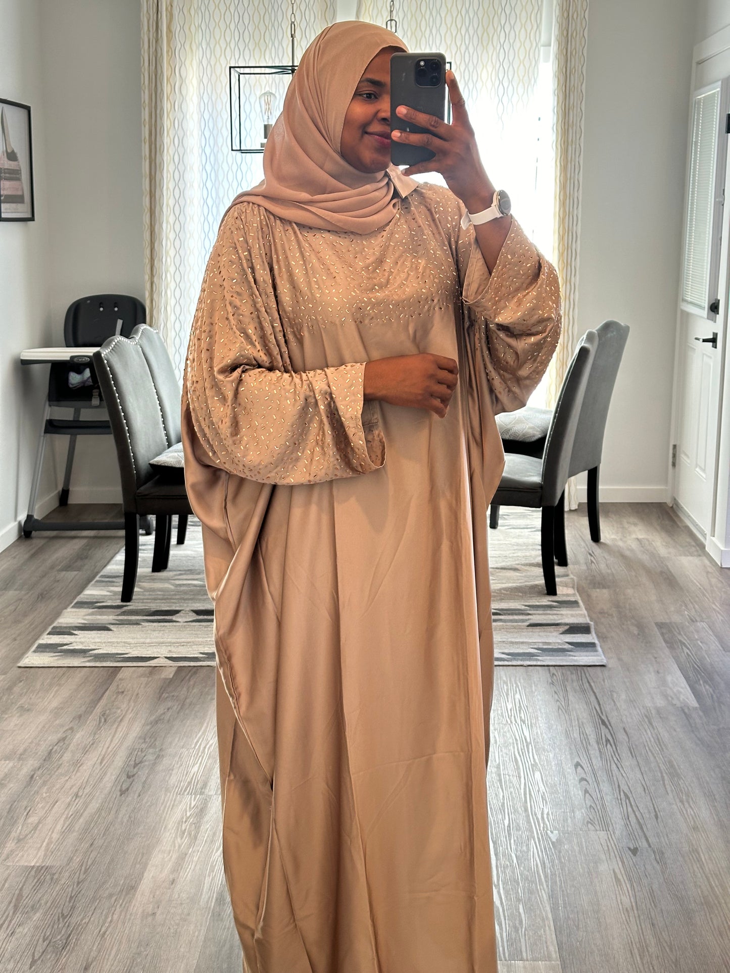 Abaya Saidah - Nude