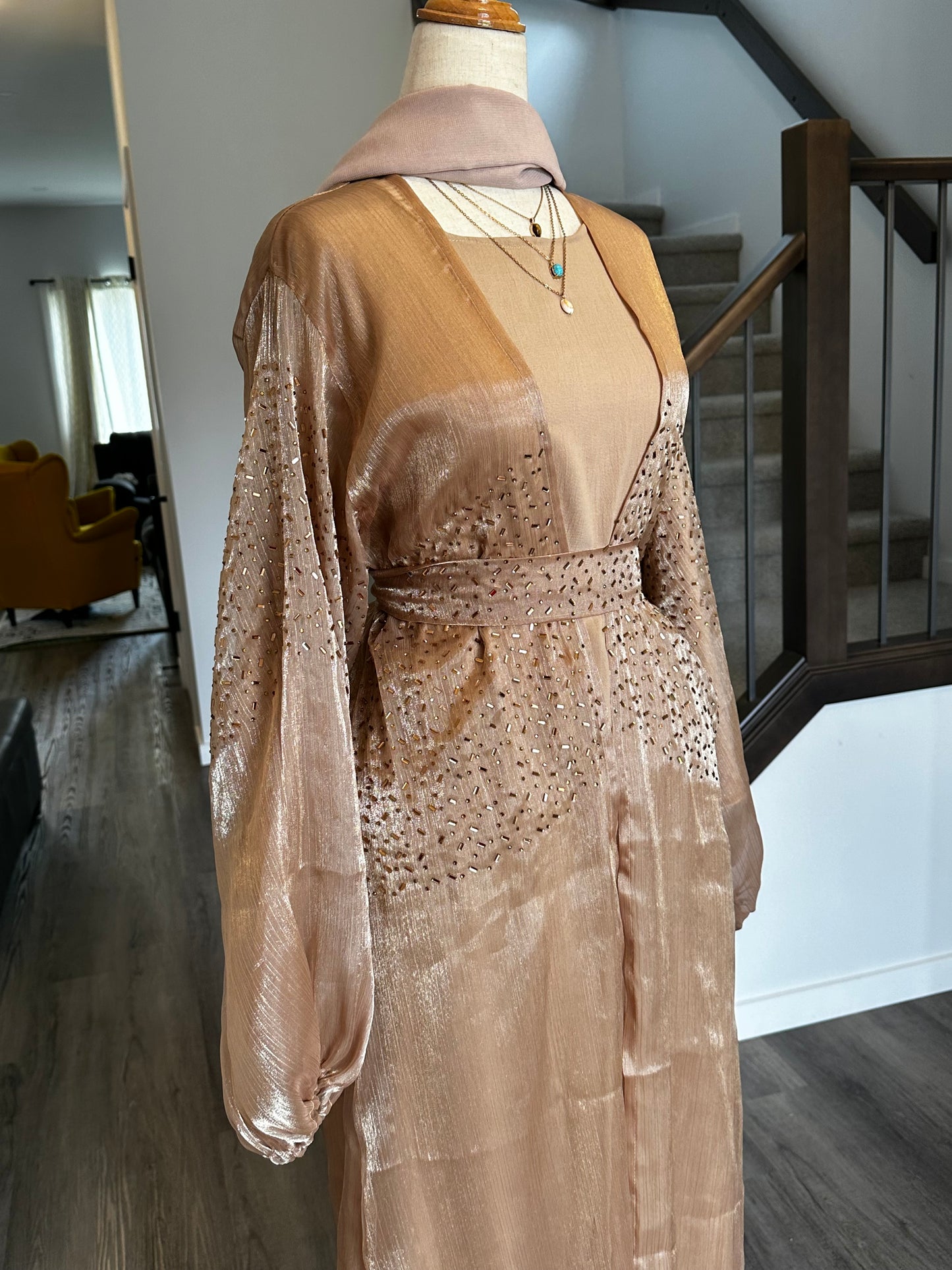 Abaya Zainab - gold