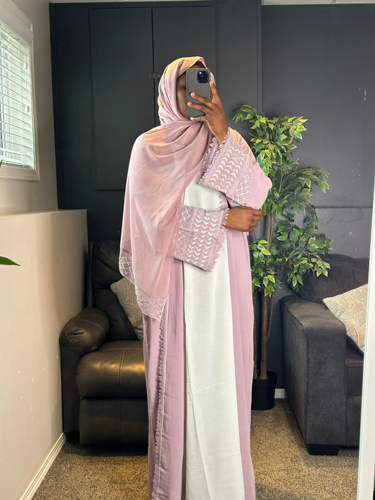 Abaya Adilah - pink