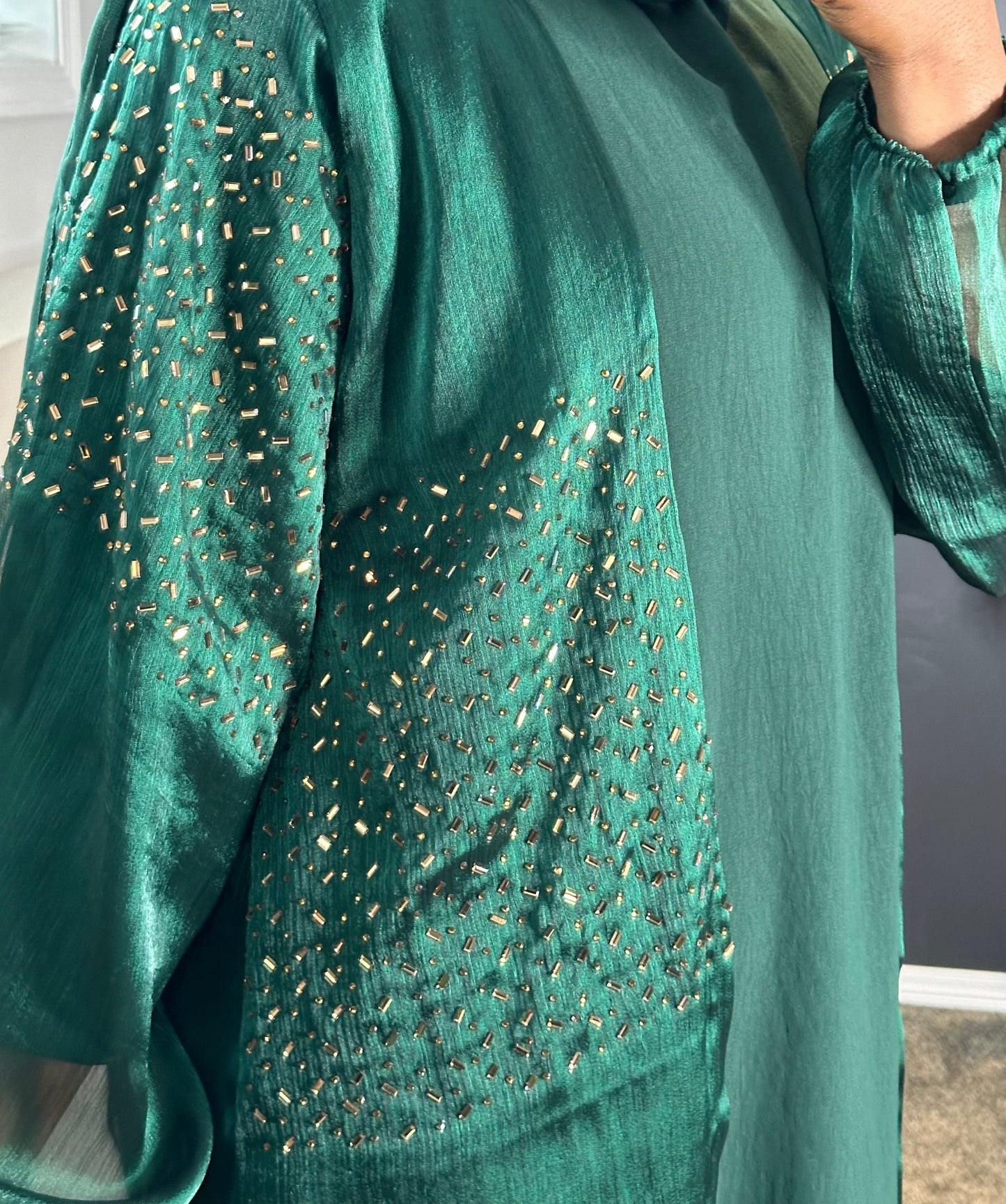 Abaya Zainab - green