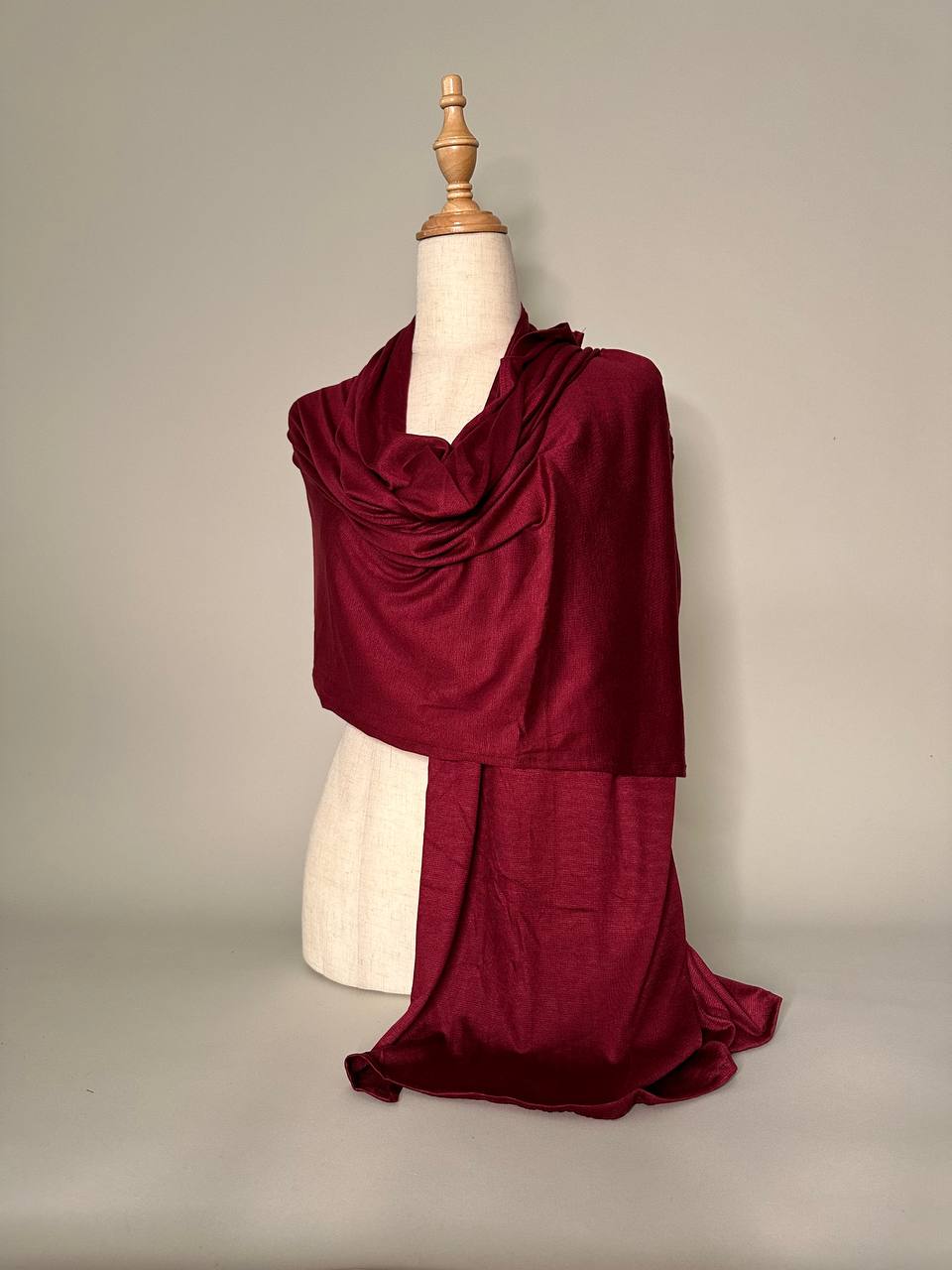 Jersey Scarf - maroon