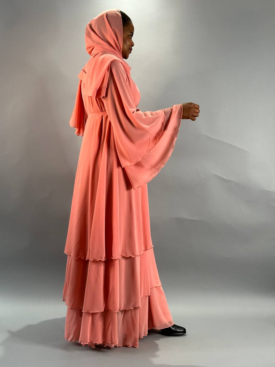 Abaya Nadia - peach