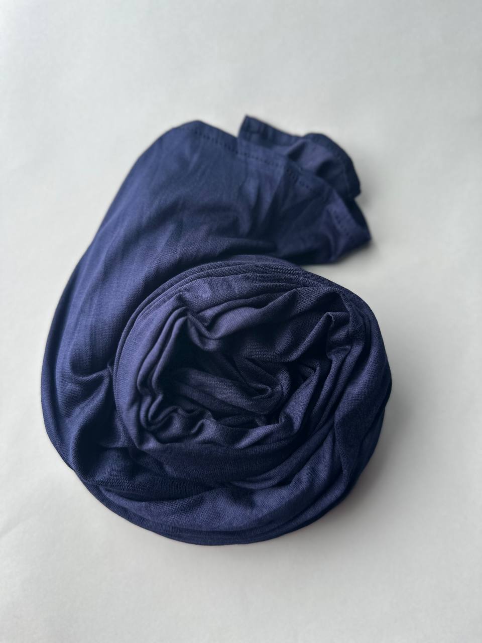 Jersey Scarf - navy blue