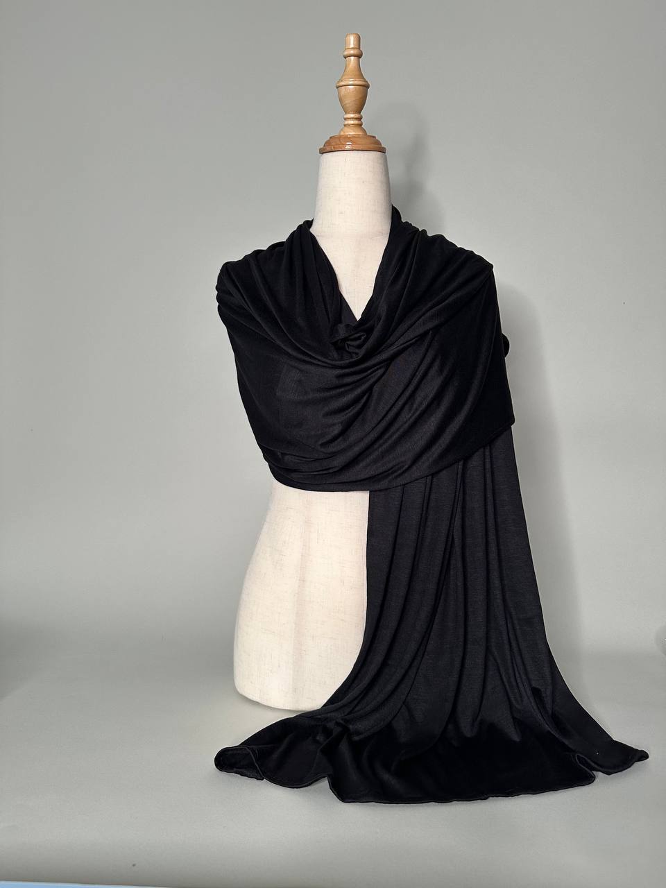 Jersey Scarf - black