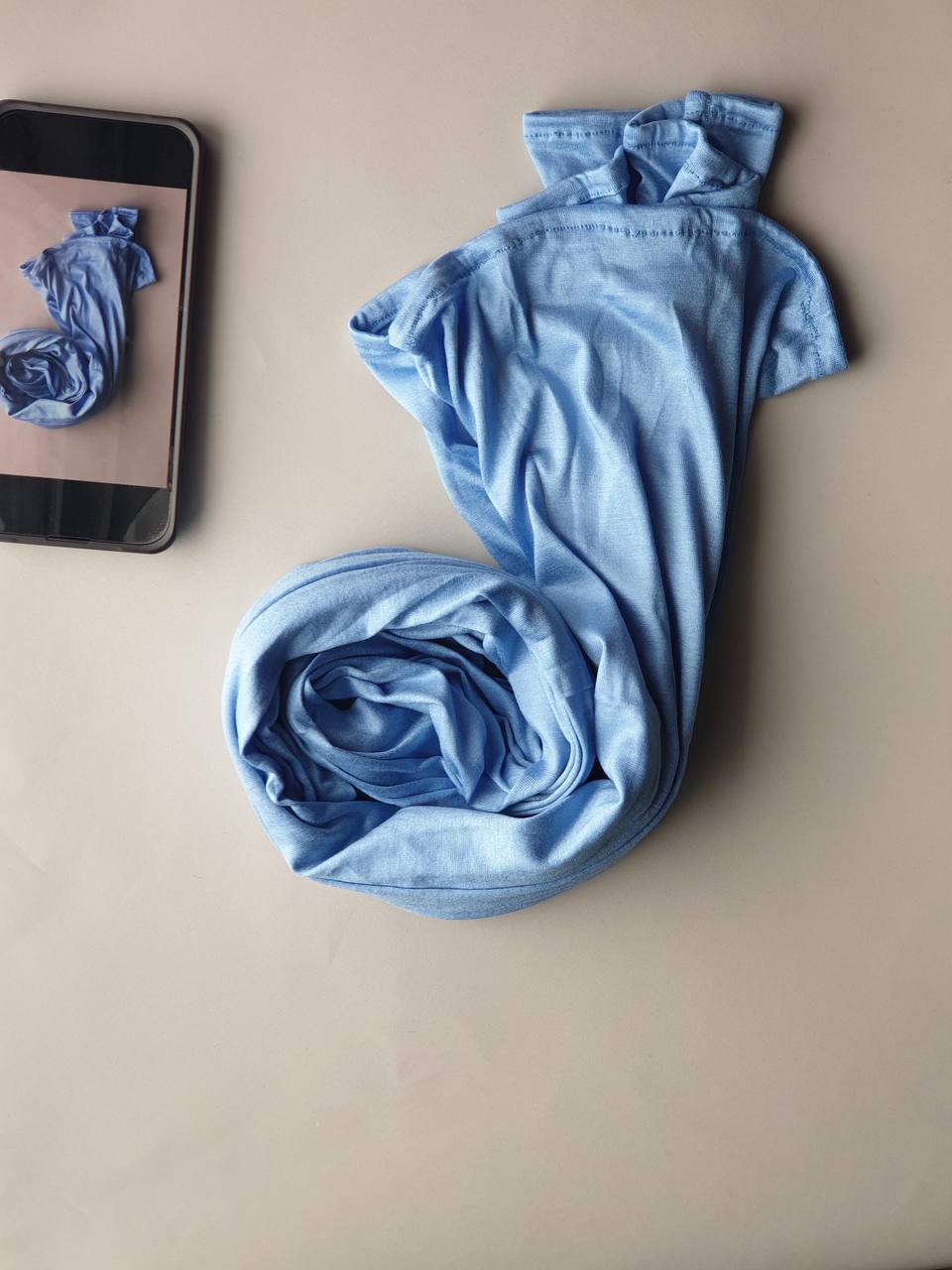 Jersey Scarf - baby blue