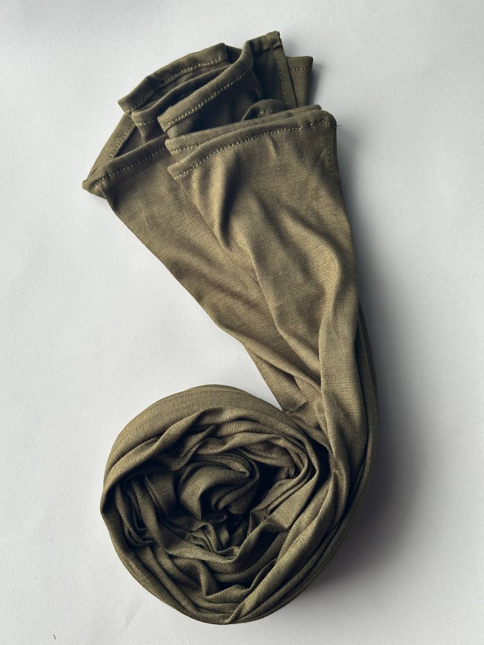 Jersey Scarf - olive green