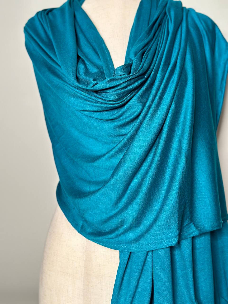 Jersey Scarf - teal