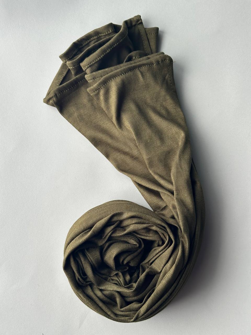 Jersey Scarf - olive green