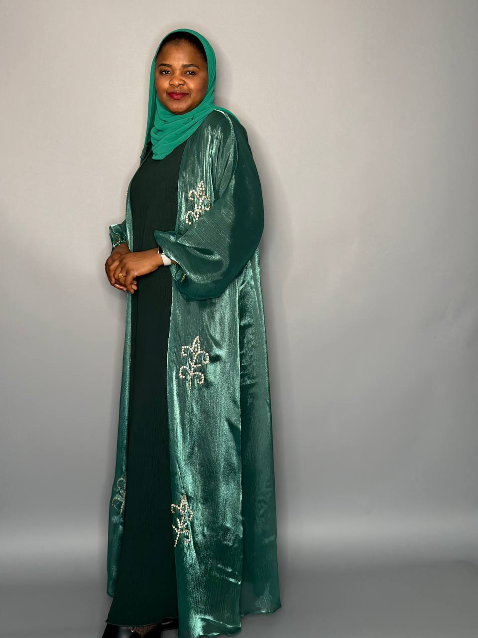 Abaya Rahma - green