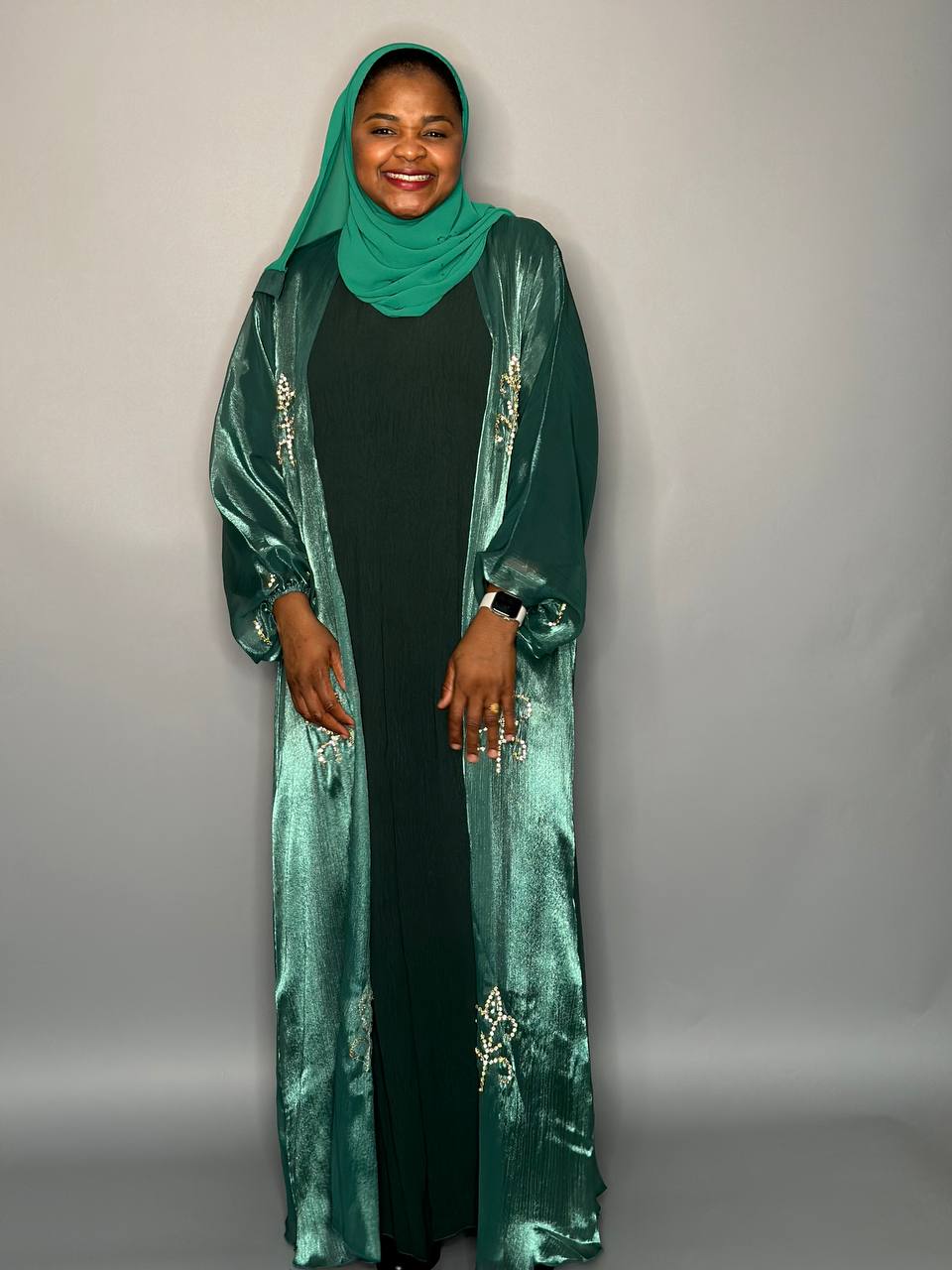 Abaya Rahma - green