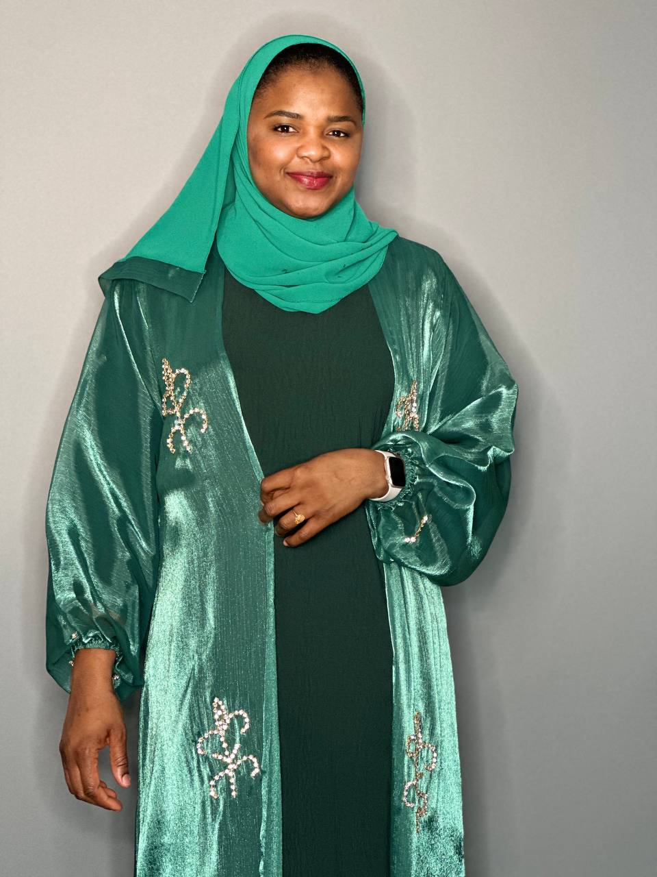 Abaya Rahma - green