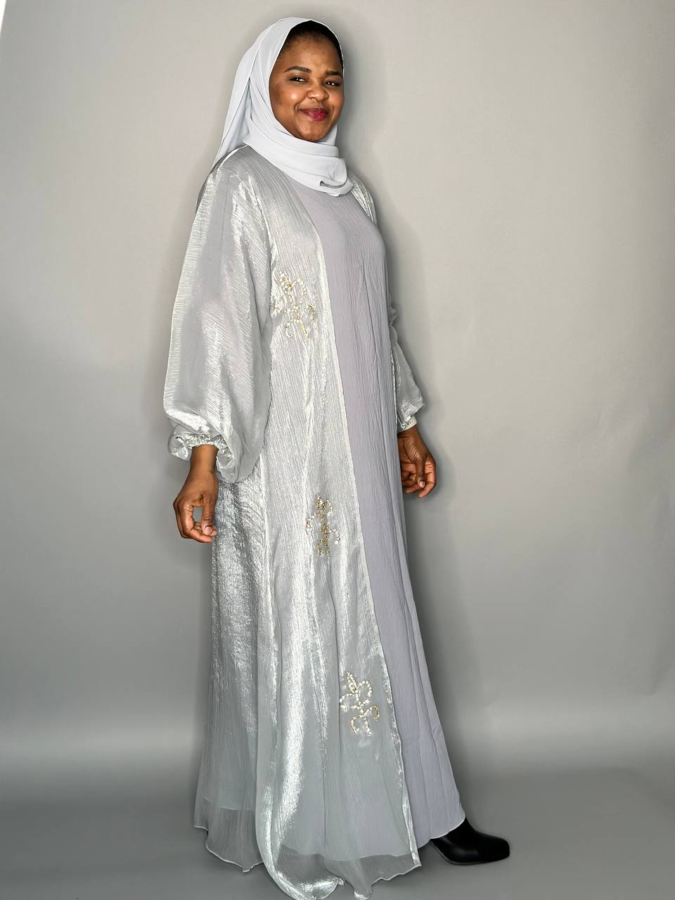 Abaya Rahma - grey