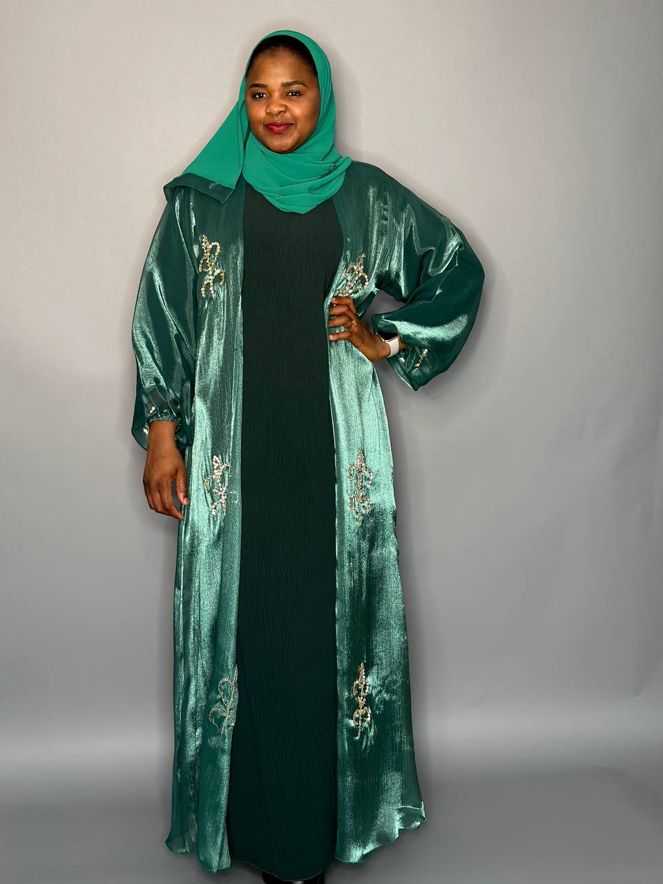 Abaya Rahma - green