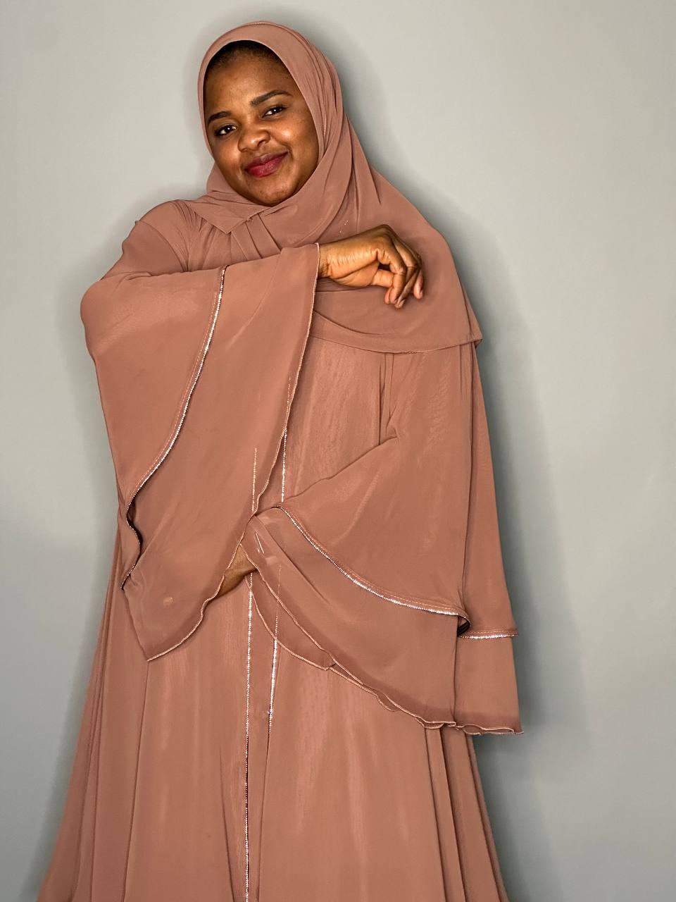 Abaya Zubina - mauve