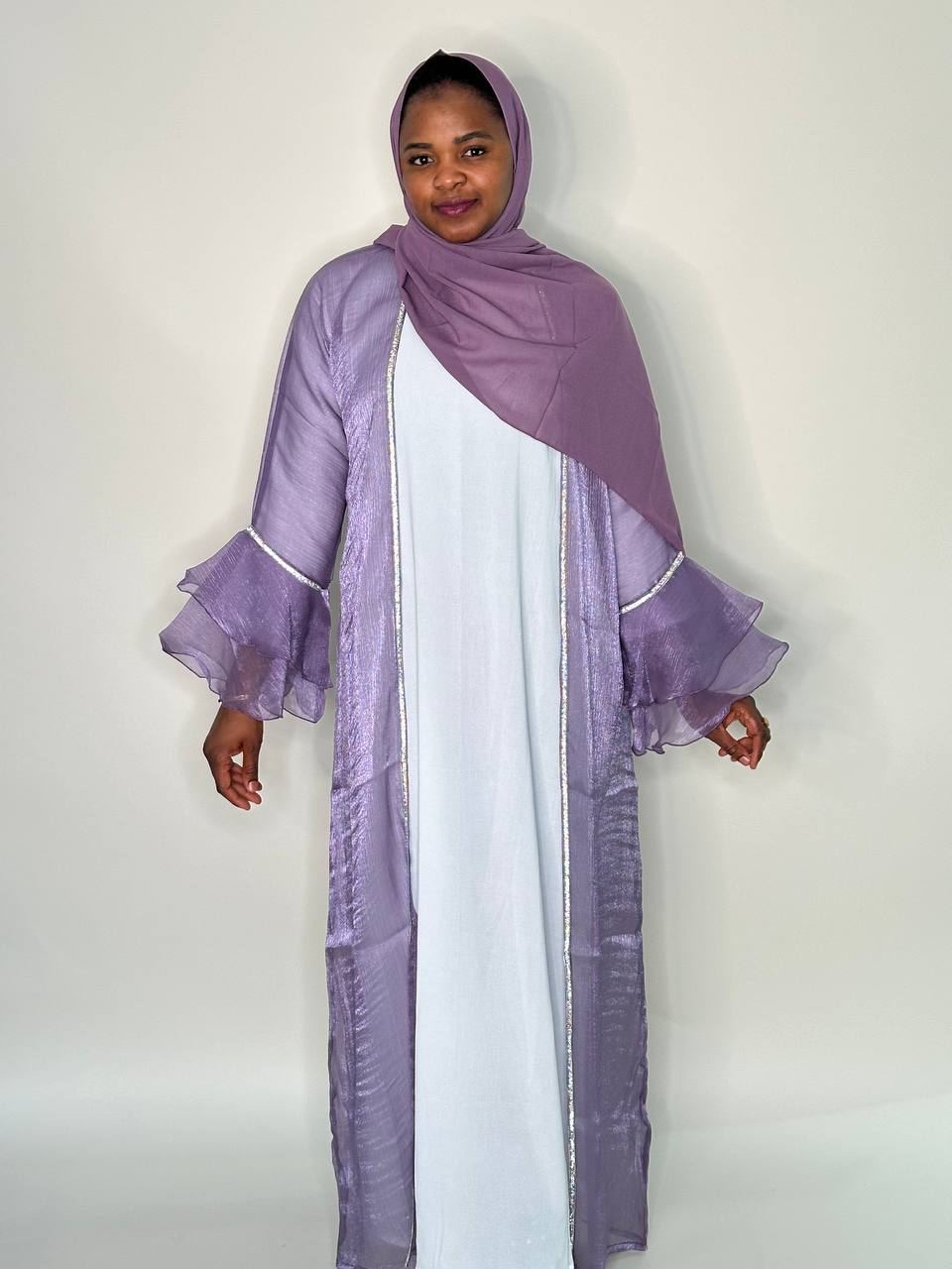 Abaya Naematu - lavender