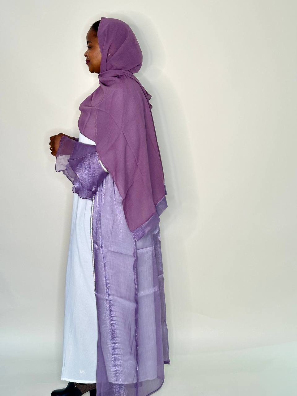 Abaya Naematu - lavender