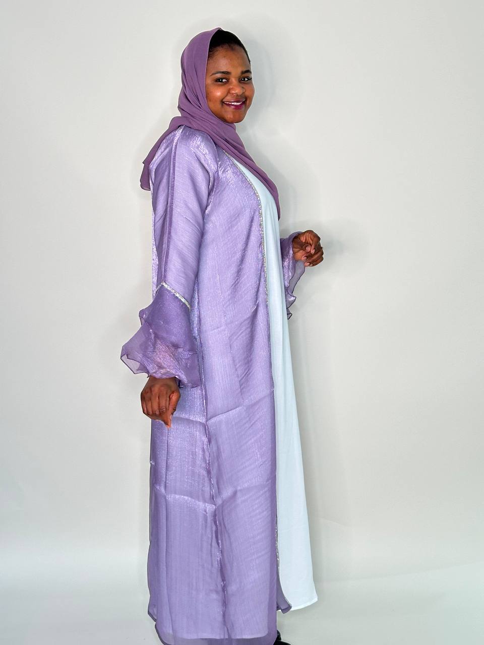 Abaya Naematu - lavender