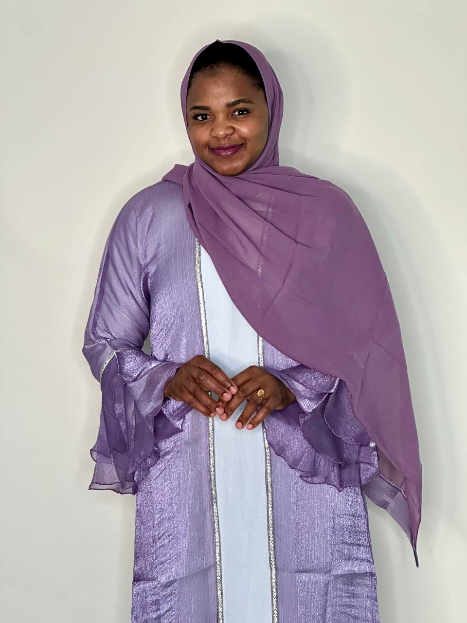 Abaya Naematu - lavender