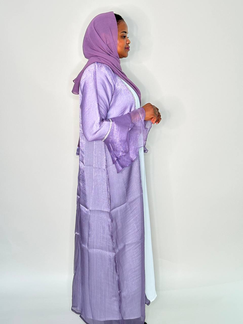 Abaya Naematu - lavender