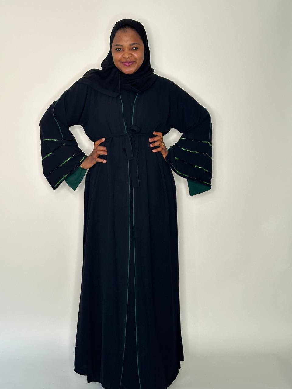 Abaya Michlina - black