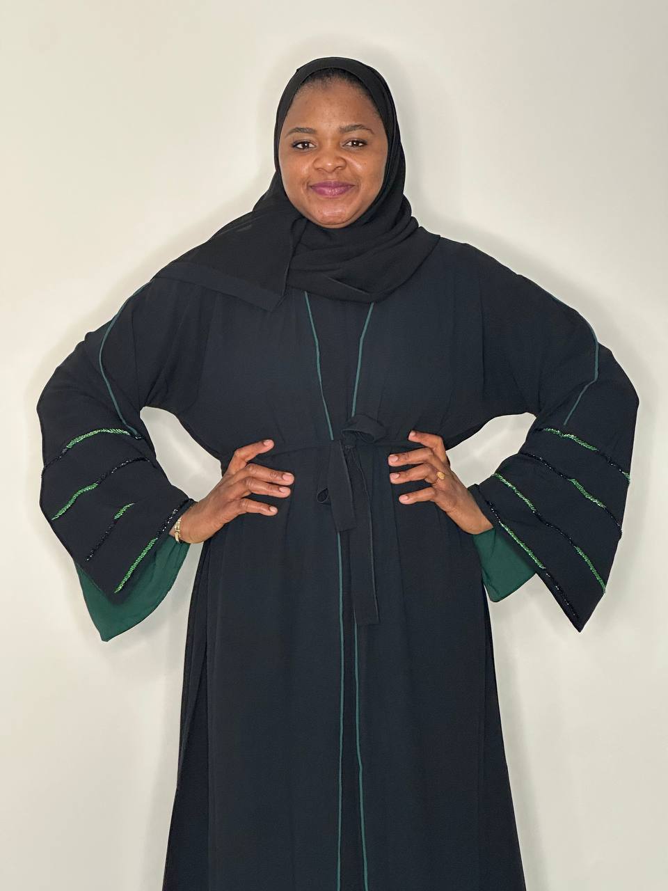 Abaya Michlina - black