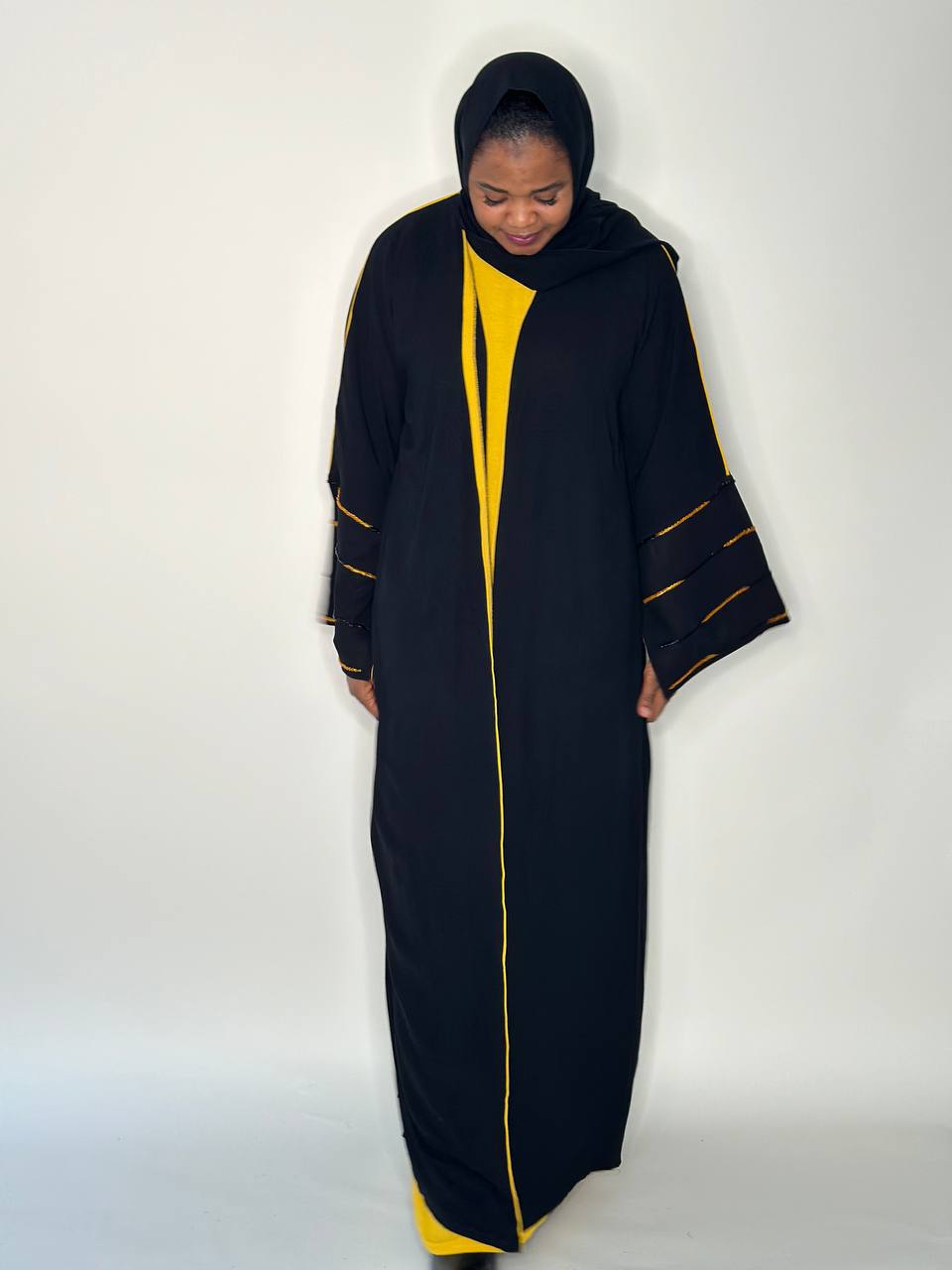 Abaya Michlina - yellow