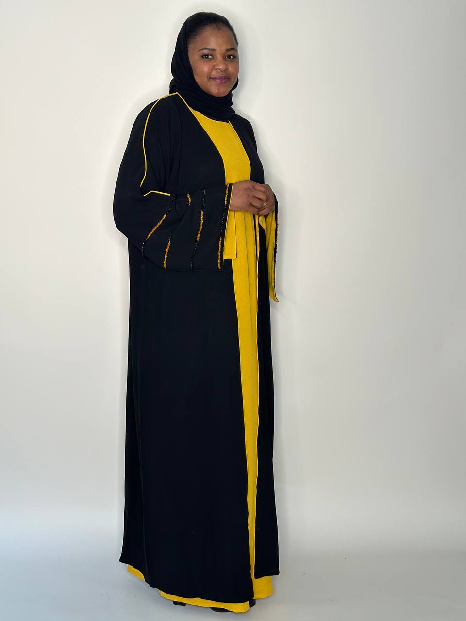 Abaya Michlina - yellow