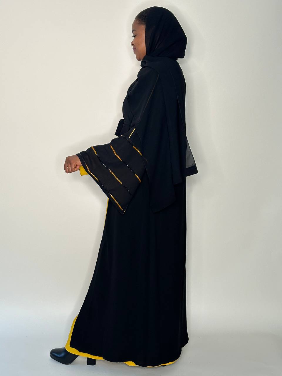 Abaya Michlina - yellow