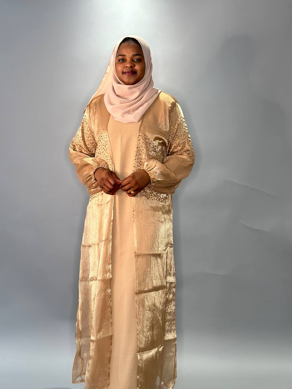 Abaya Zainab - gold