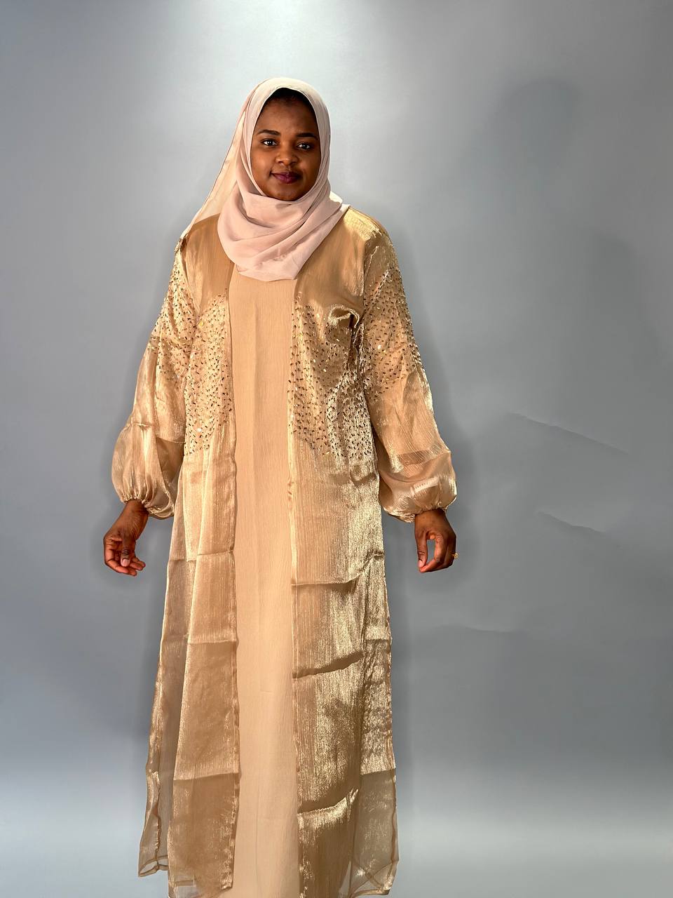 Abaya Zainab - gold